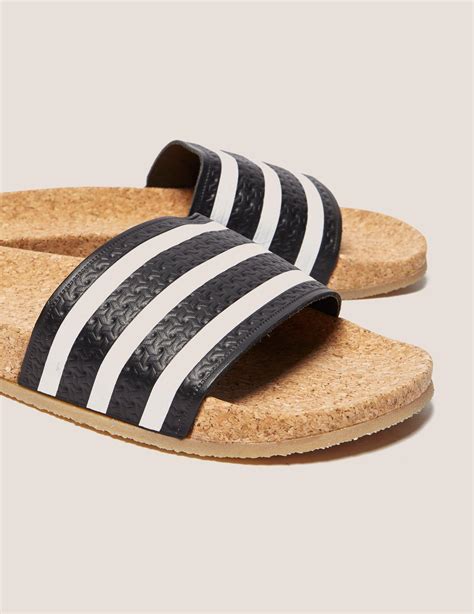 adidas adilette cork slides